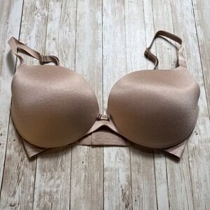 Victoria's Secret Women's Lined Demi Bra Size 32DDD Tan